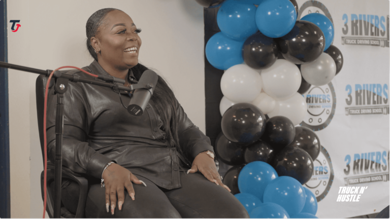 #135 – Atlanta’s First Black Owned “CDL Truck Driving School” For Ex Felons – Michelle Harris | 3 Rivers Truck Driving School   | #1 The Trucking Podcast